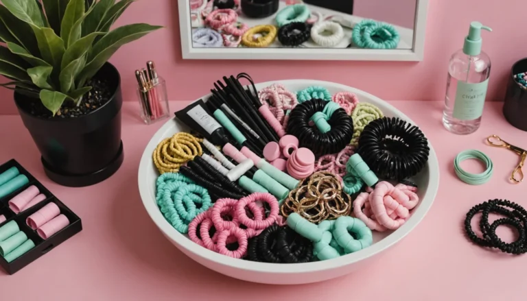 élastique cheveux caoutchouc