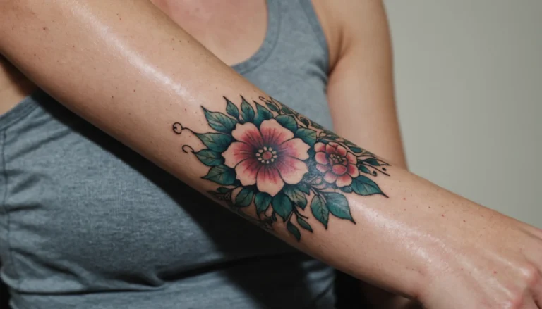 tatouage mal hydraté