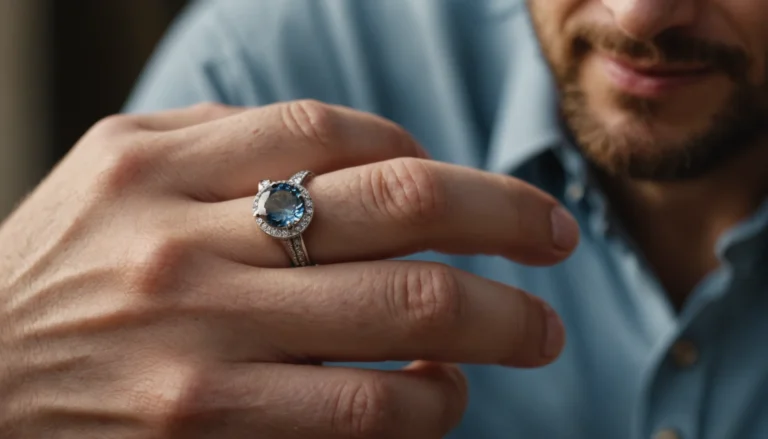 bague de fiance pour homme