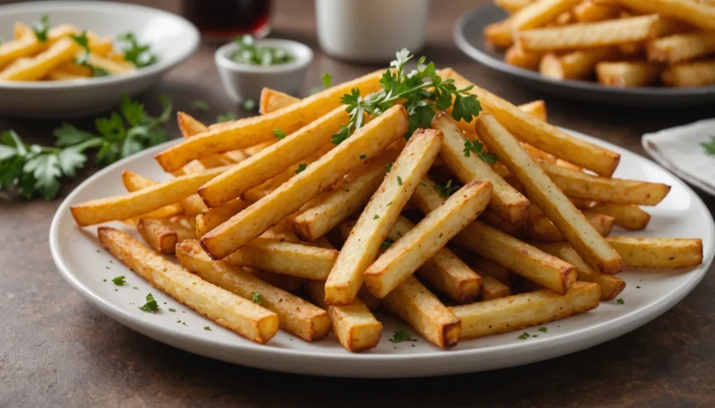 comment cuire des frites dans une friteuse sans huile