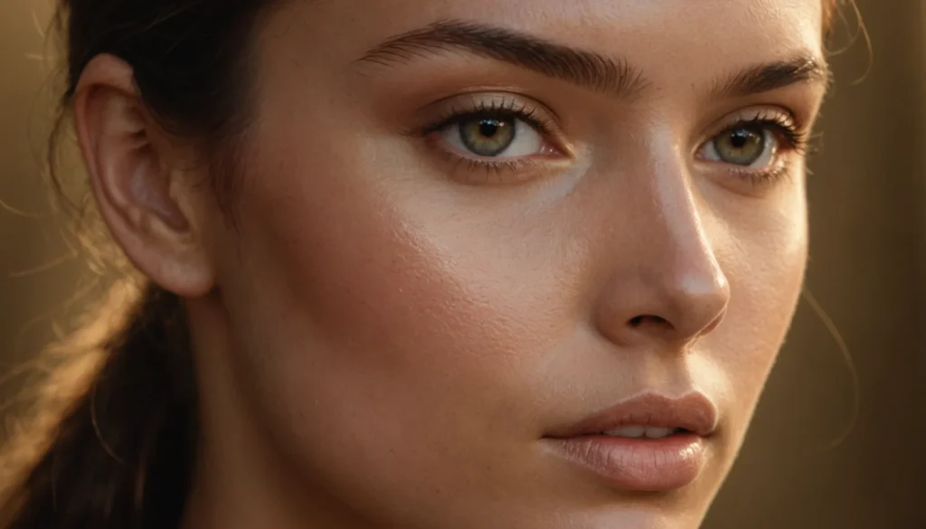 highlighter doré